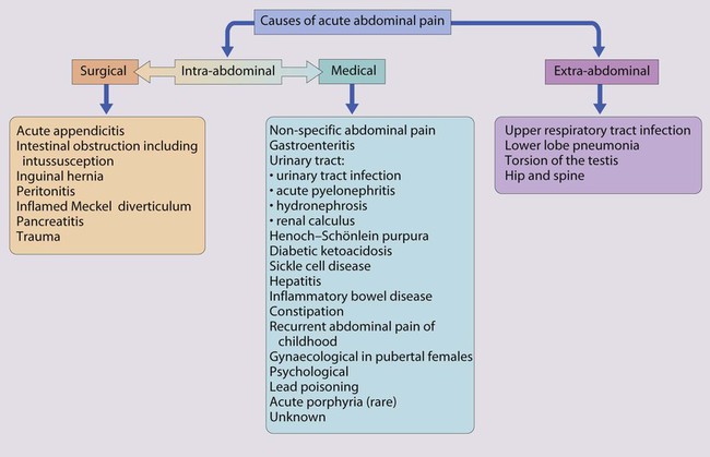 Acute Abdominal Pain Treatment If Pain Originates From A Visceral